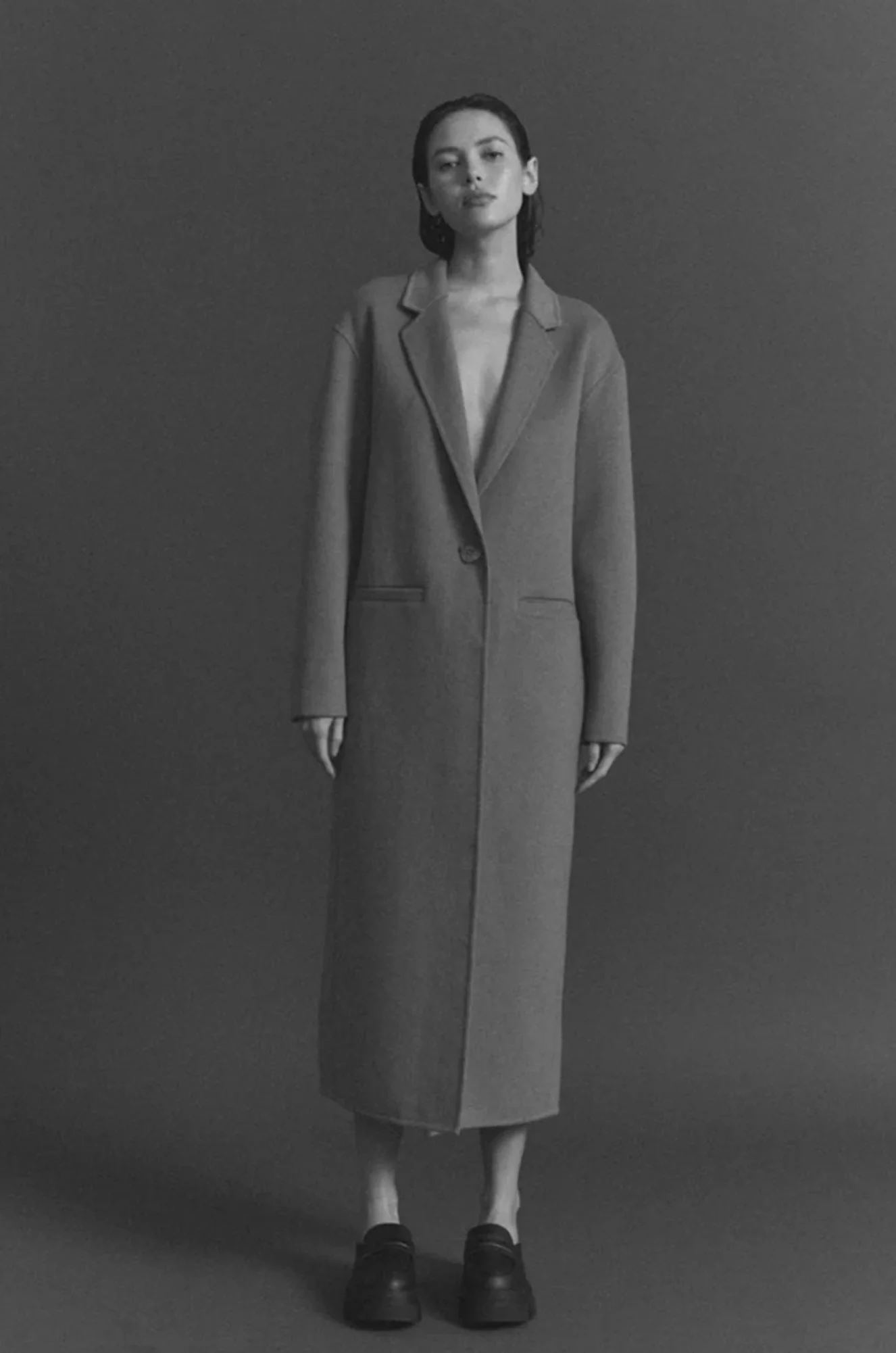 Pearson Double Faced Wool coat CAMEL - Image 5