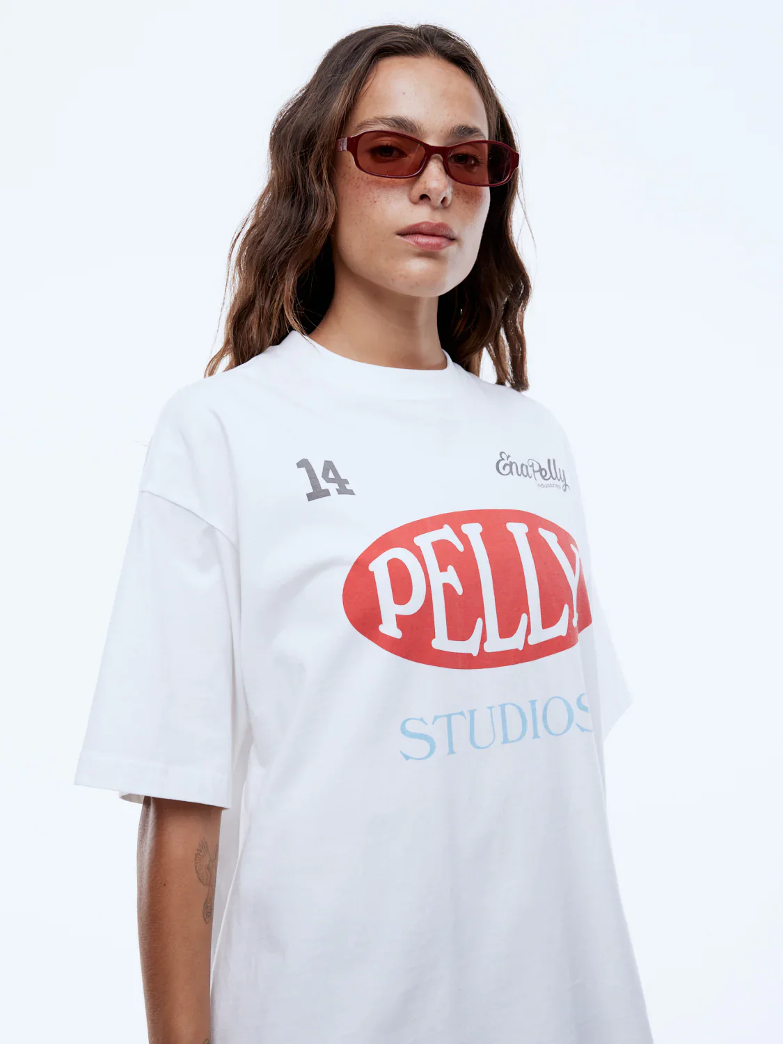 Pelly Sport Tee VINTAGE WHITE - Image 4