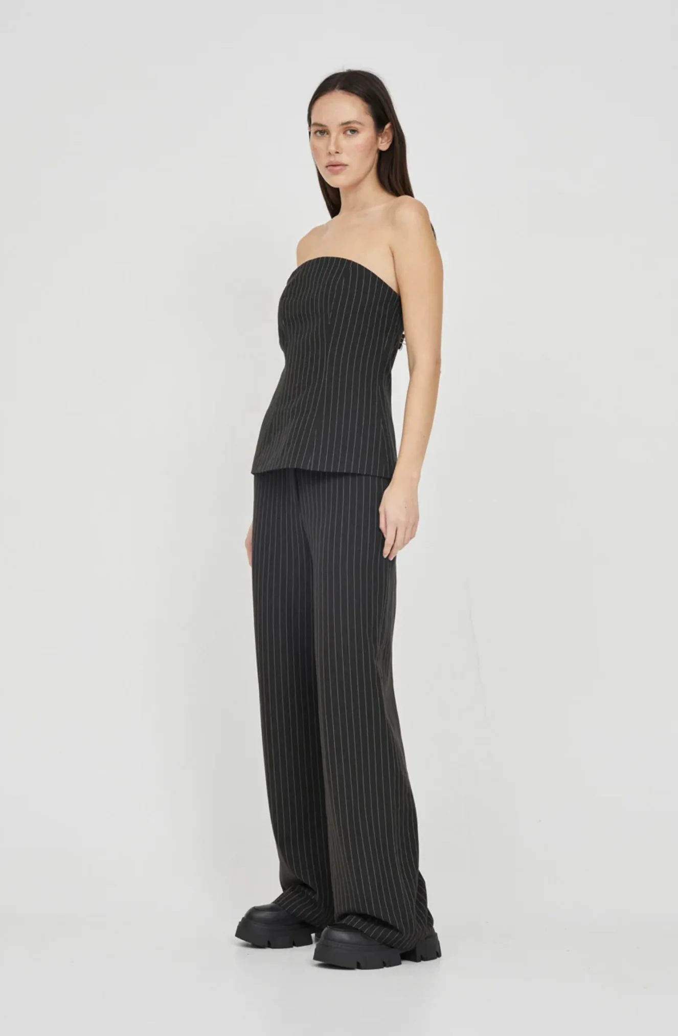 Pinstripe Top PINSTRIPE - Image 3