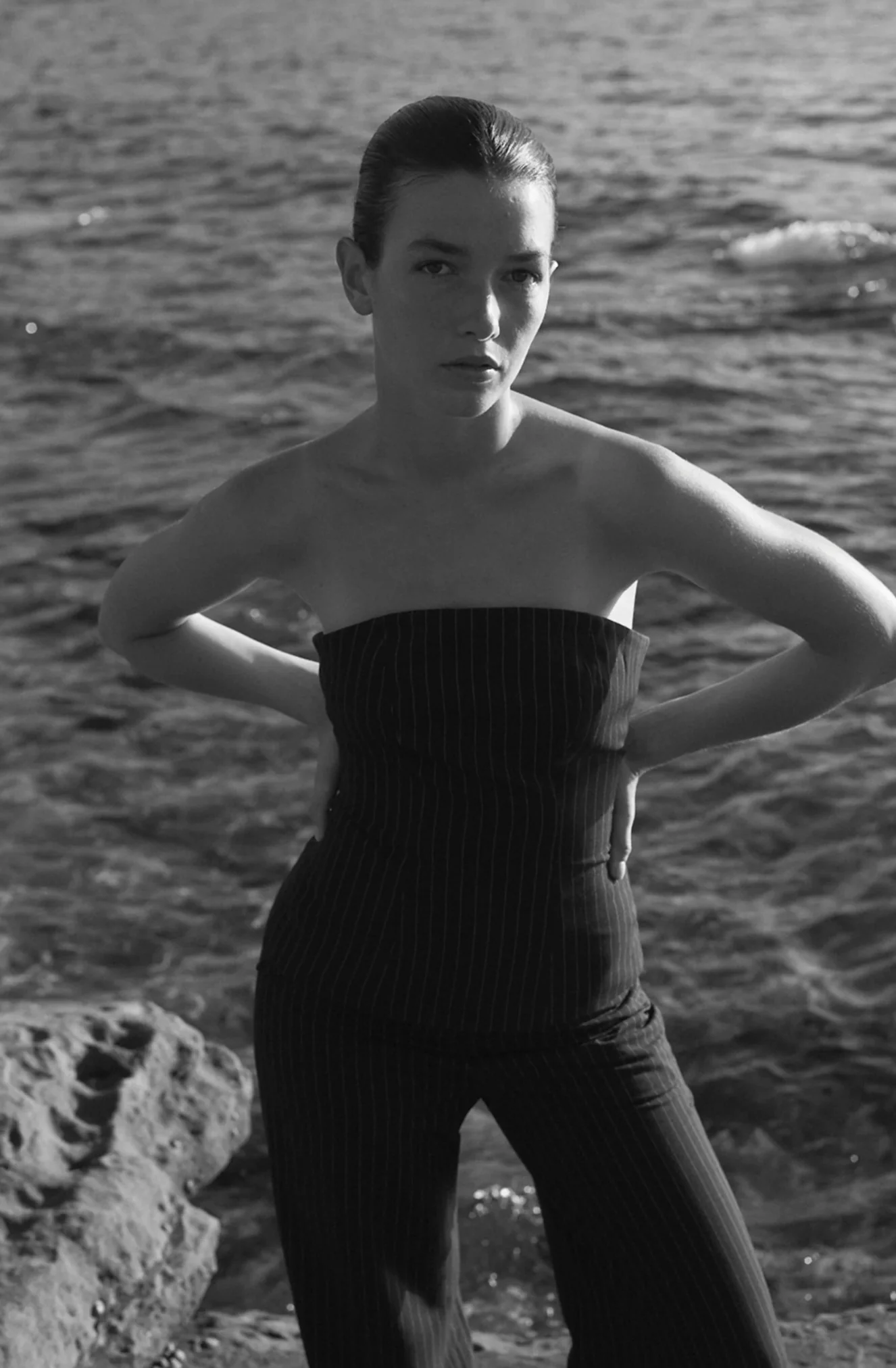 Pinstripe Top PINSTRIPE - Image 5
