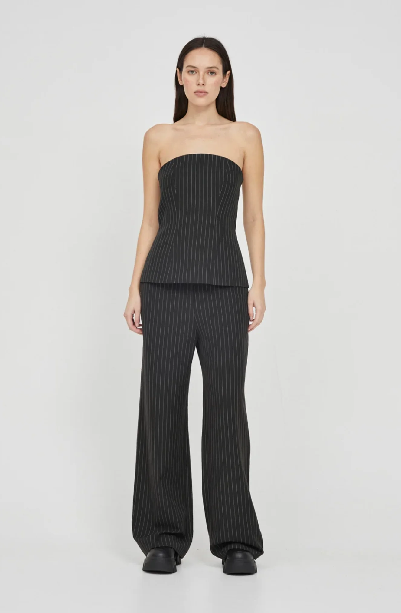 Pinstripe Trousers PINSTRIPE - Image 4
