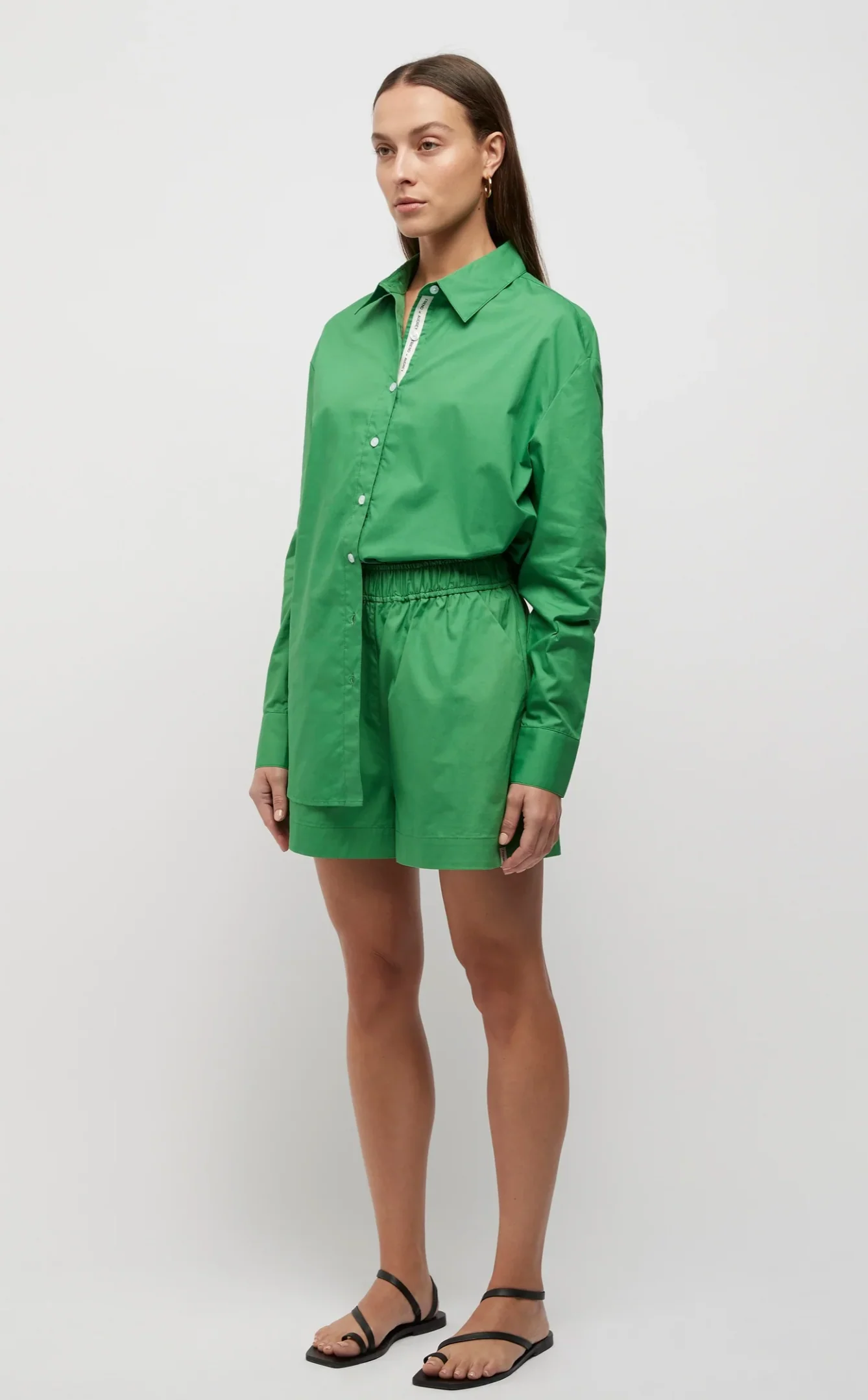 Positano Mens Shirt Green - Image 3