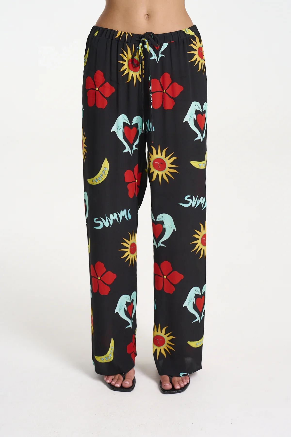 Relaxed Drawstring Pant TROPPO NIGHT