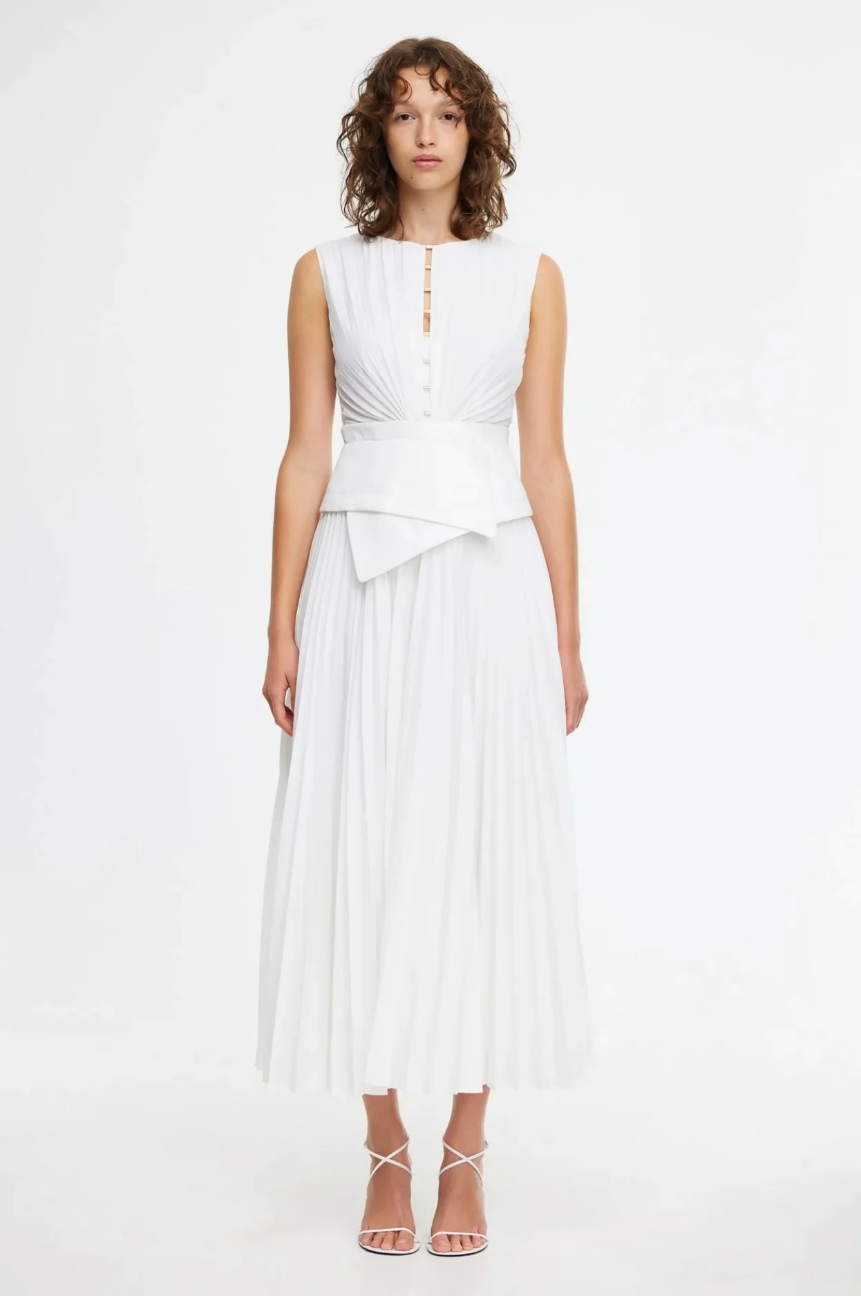 Rhodes Midi Dress IVORY