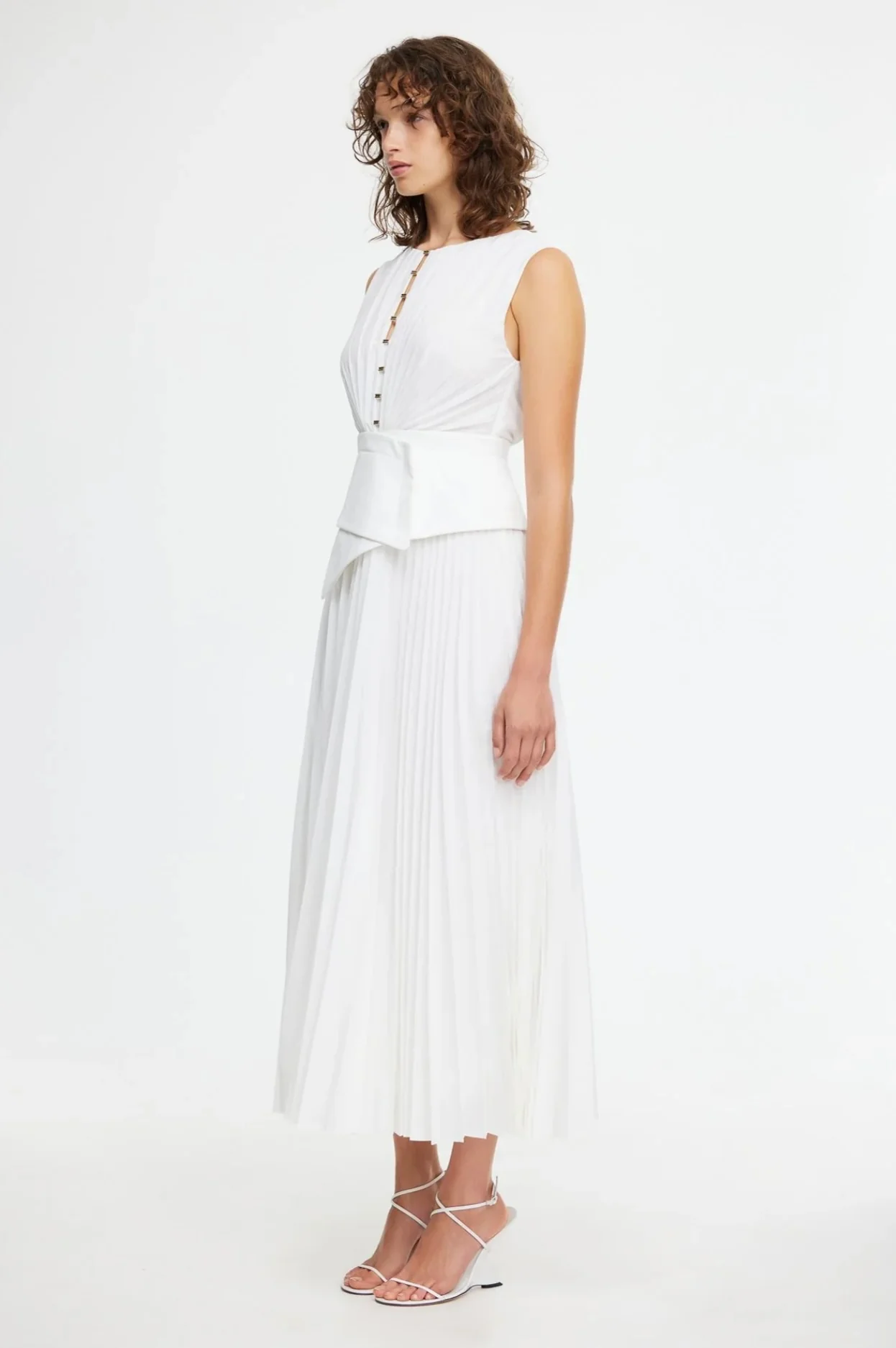 Rhodes Midi Dress IVORY - Image 2