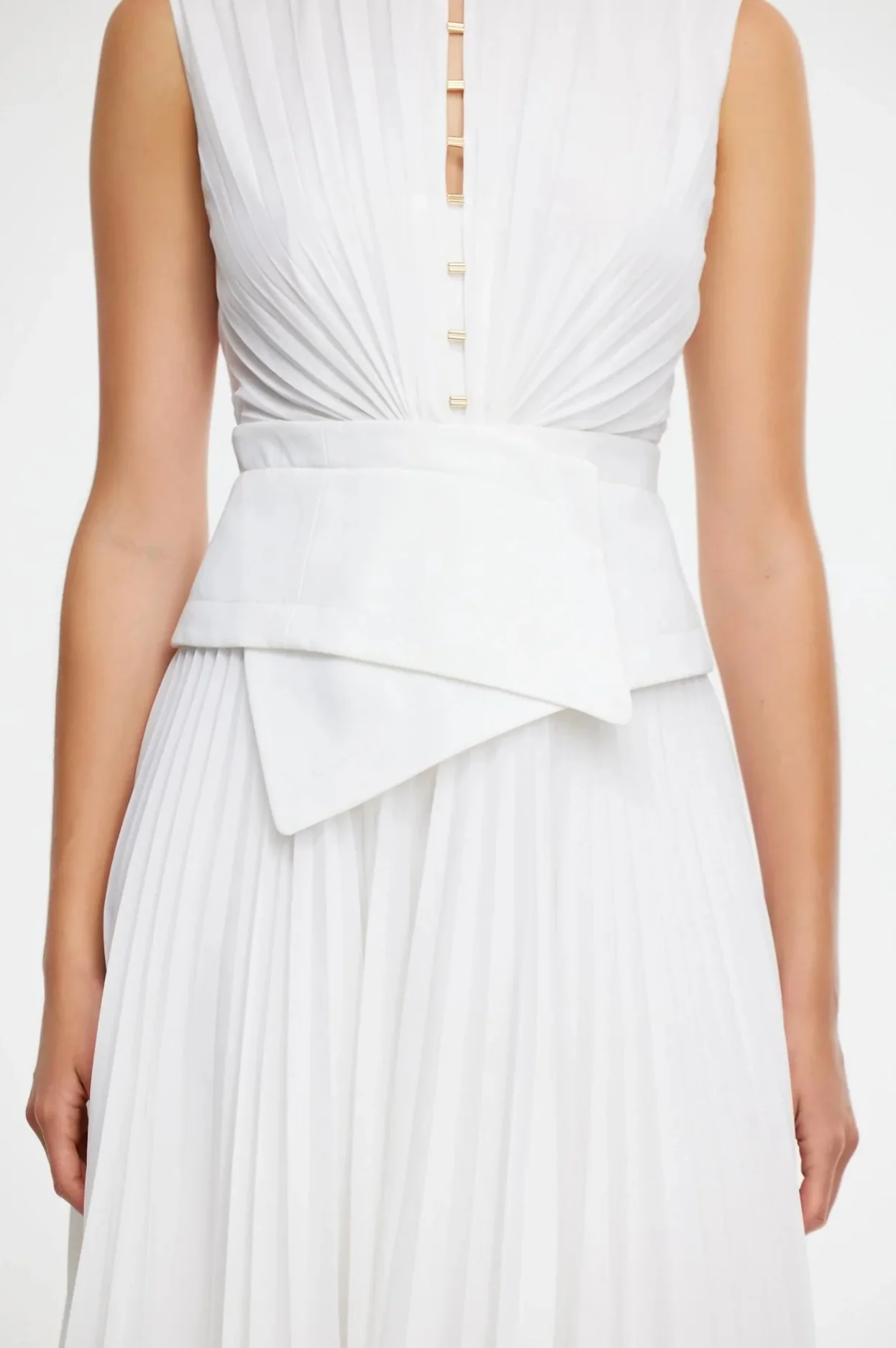 Rhodes Midi Dress IVORY - Image 4
