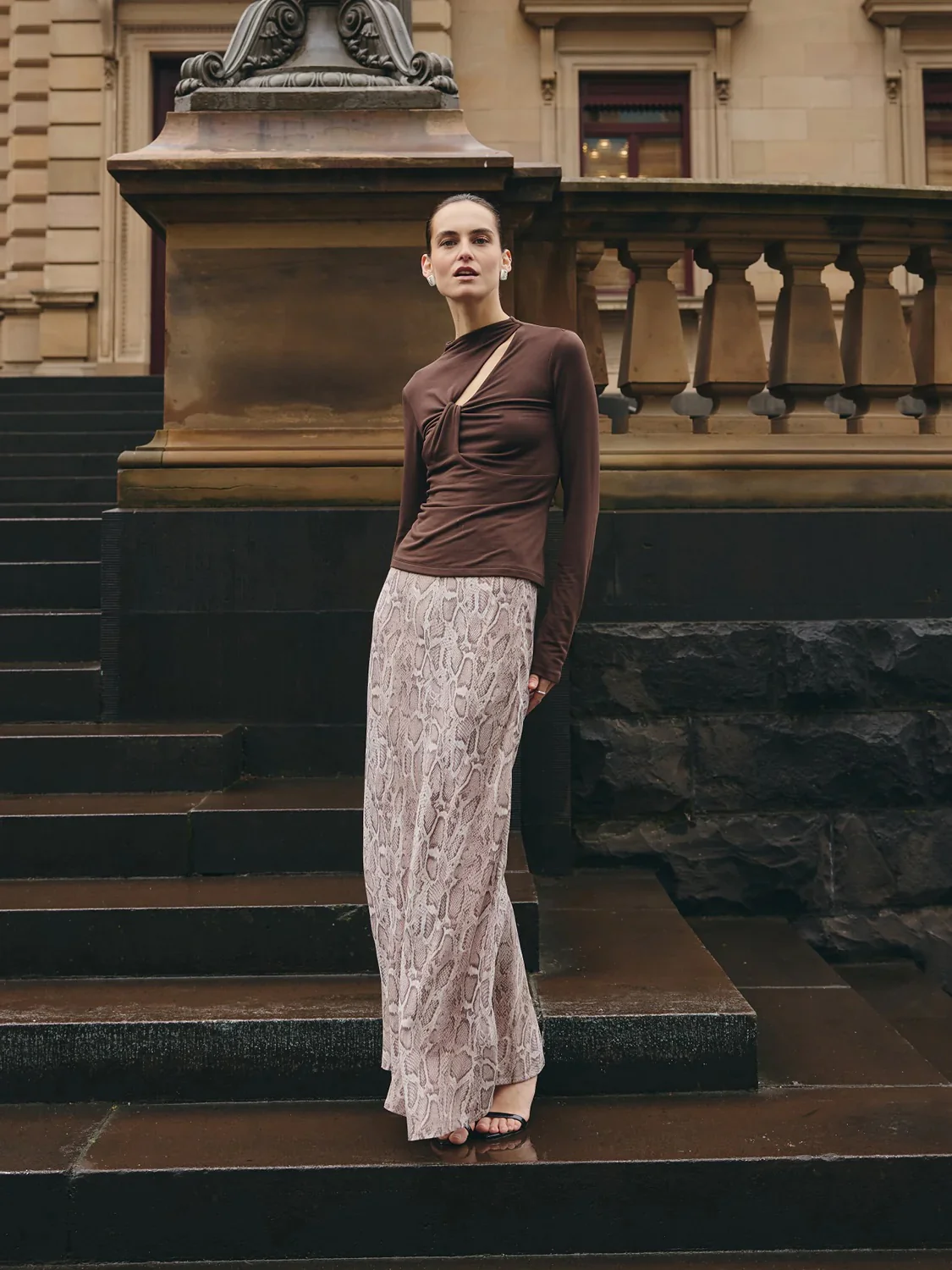 Sadie Maxi Skirt SNAKE SKIN