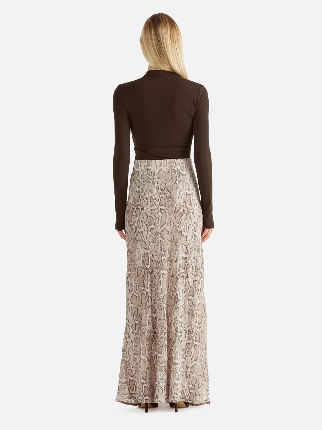 Sadie Maxi Skirt SNAKE SKIN - Image 4