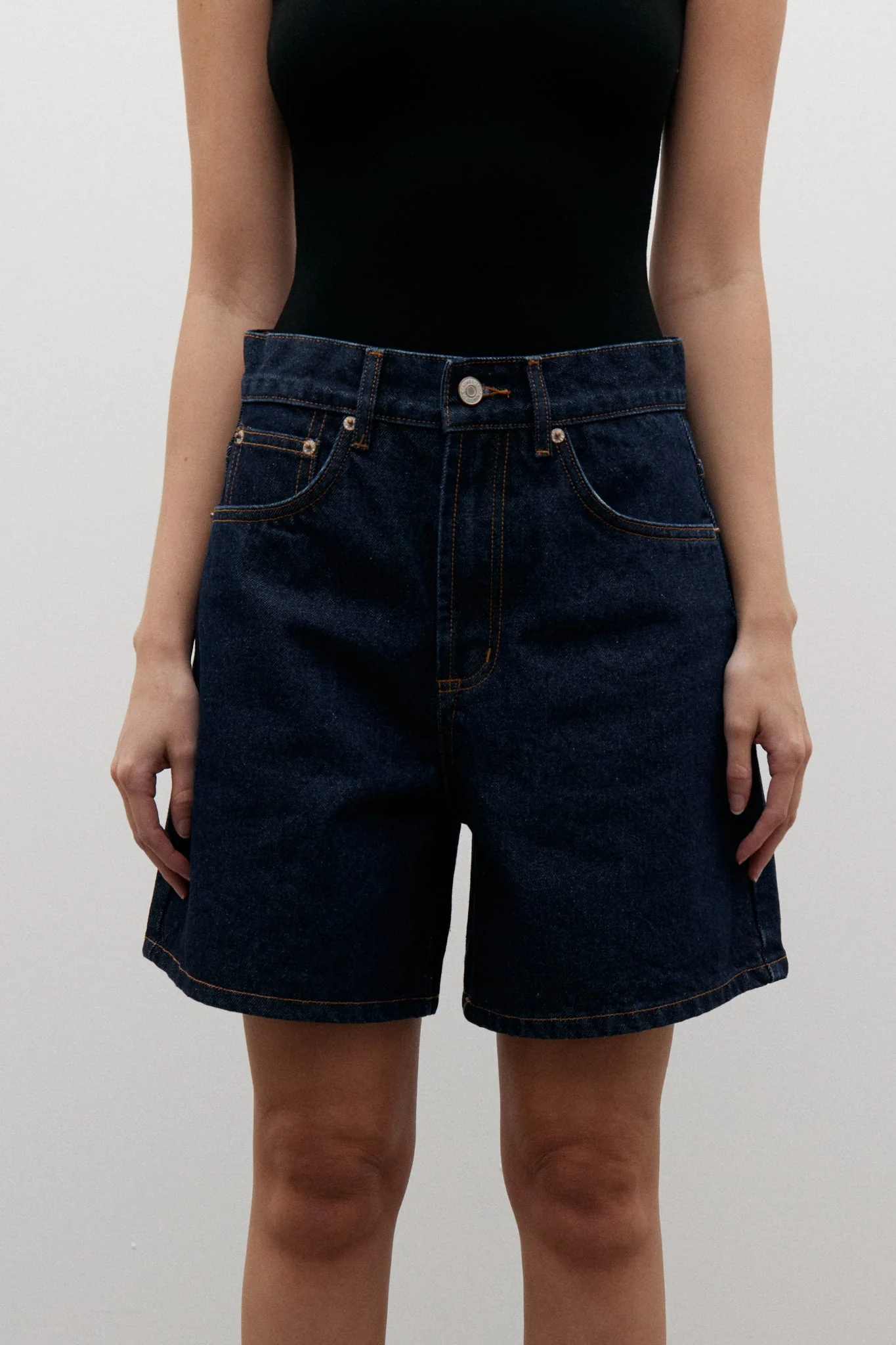 Saratoga High Rise Shorts DRESS BLUE - Image 2
