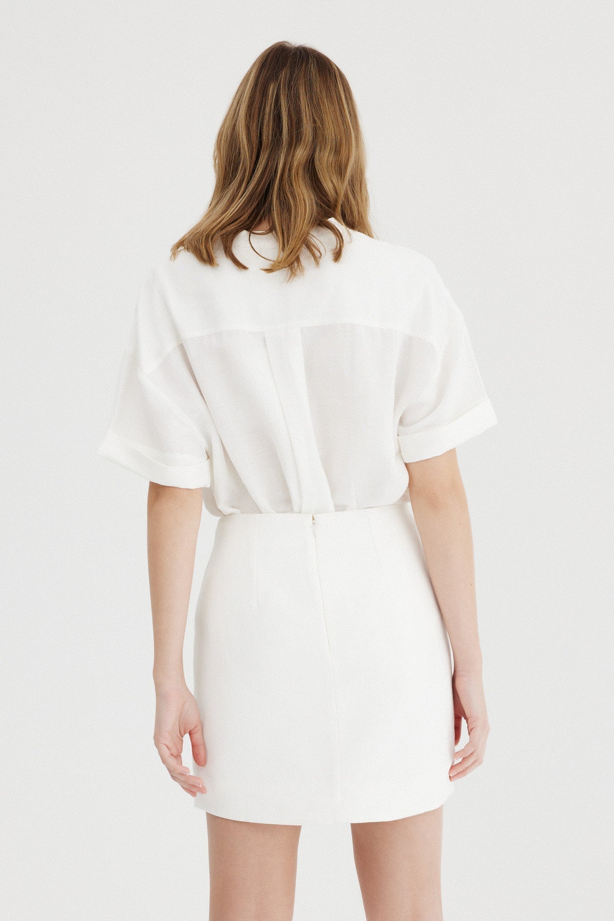 Seren Skirt IVORY - Image 3