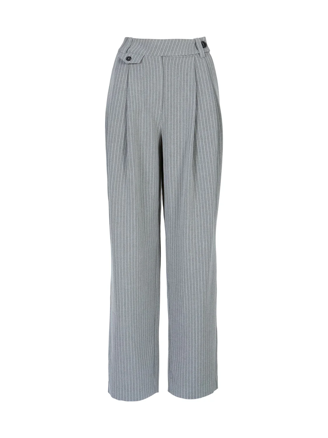 Serena Tailored Pant Grey Pin Stripe - Image 5