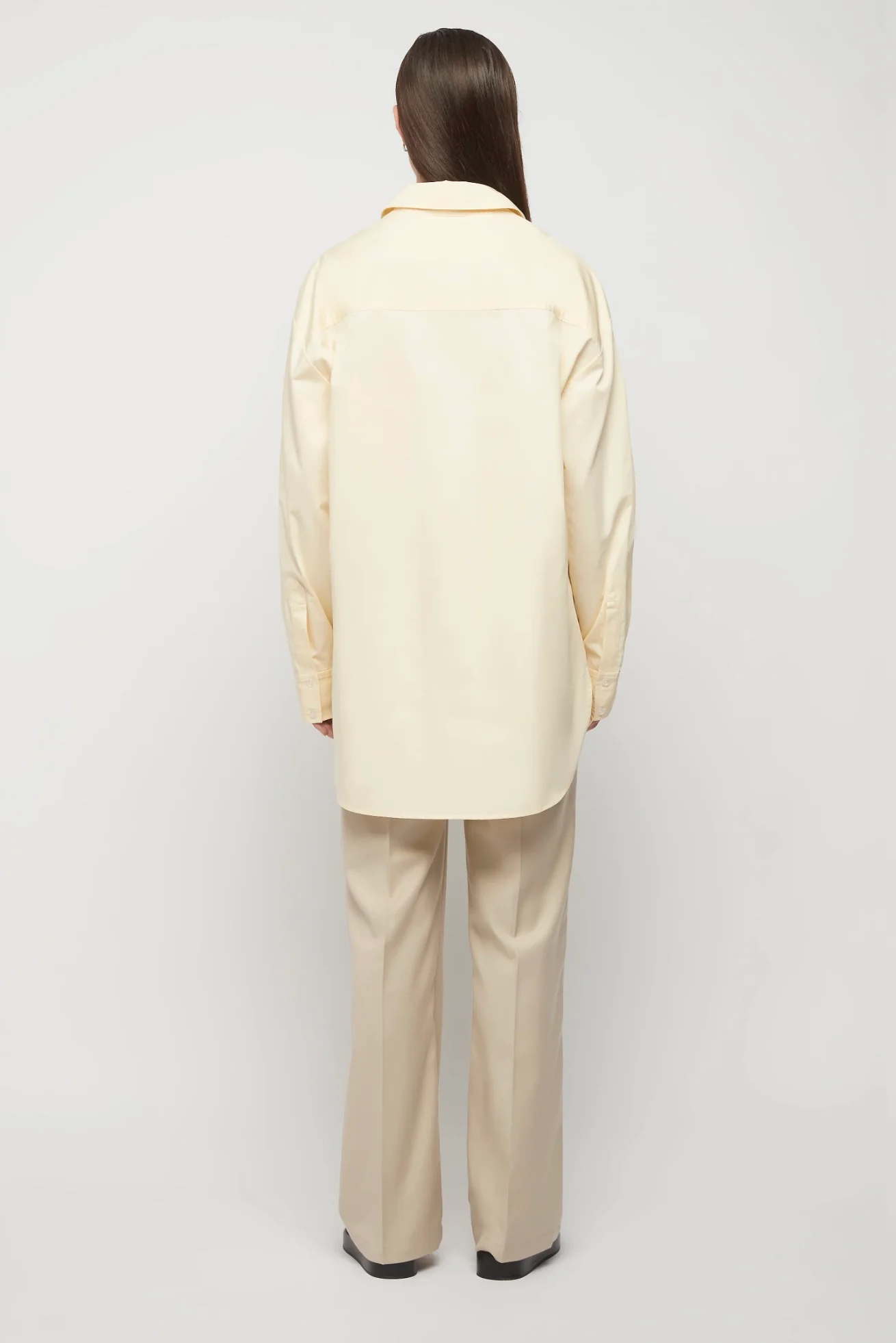Signature Cotton Shirt - Lemon Sorbet - Image 4