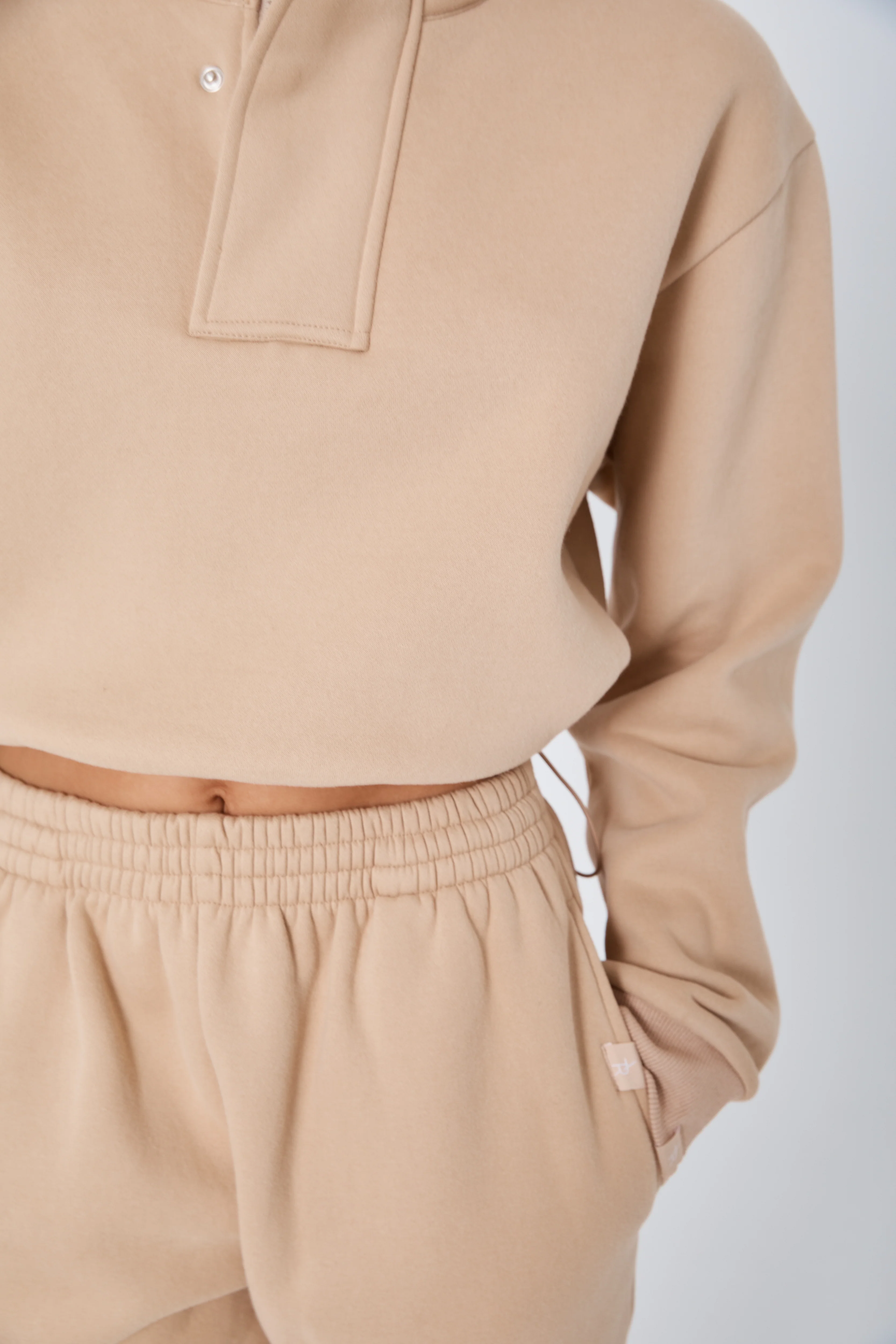 The Straight Leg Track Pant SAND - Image 5