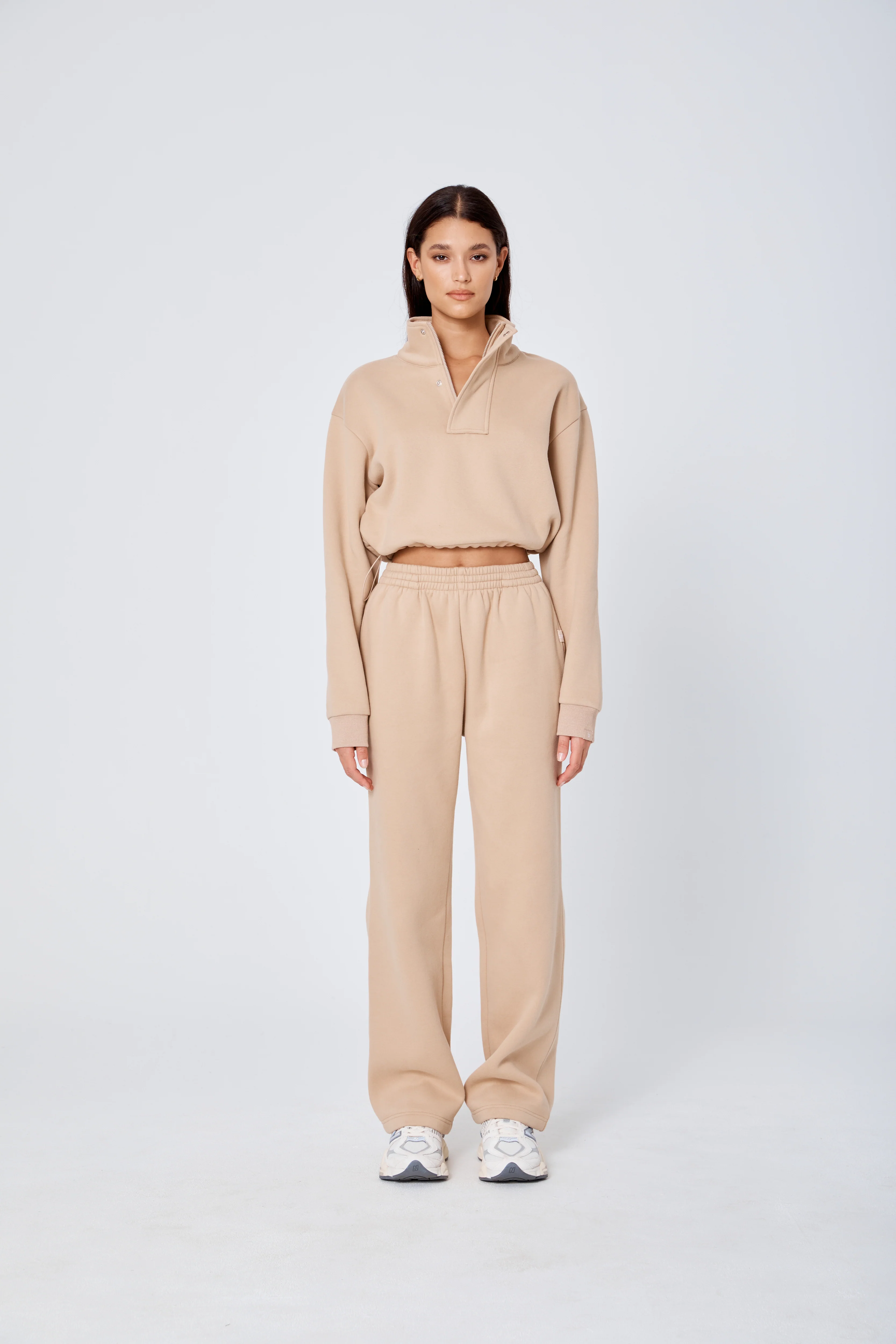 The Straight Leg Track Pant SAND - Image 6