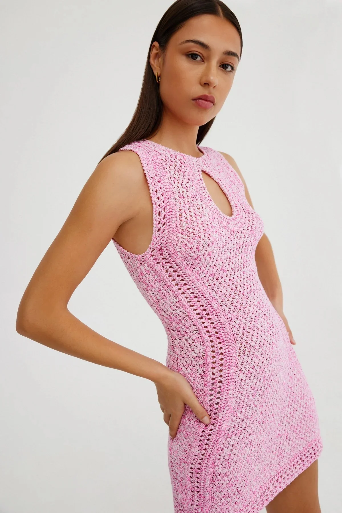 Una Mini Dress FUCHSIA - Image 6