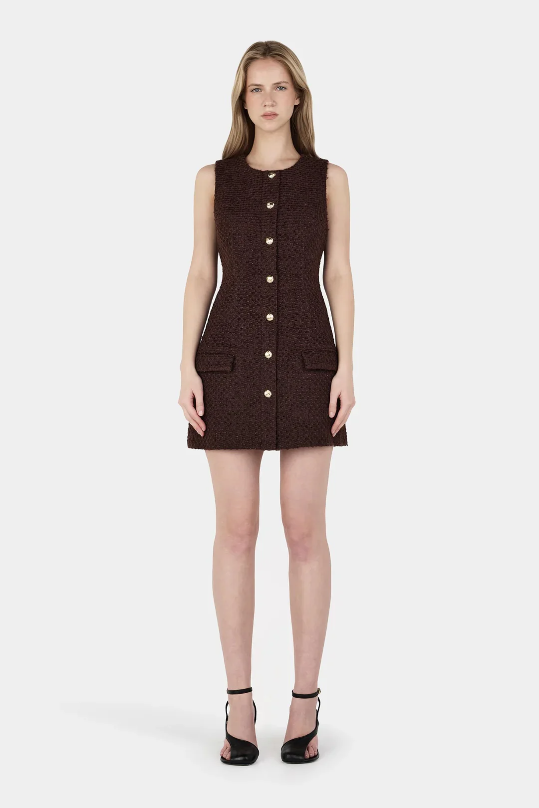 Vanessa Mini Dress NUTMEG - Image 3