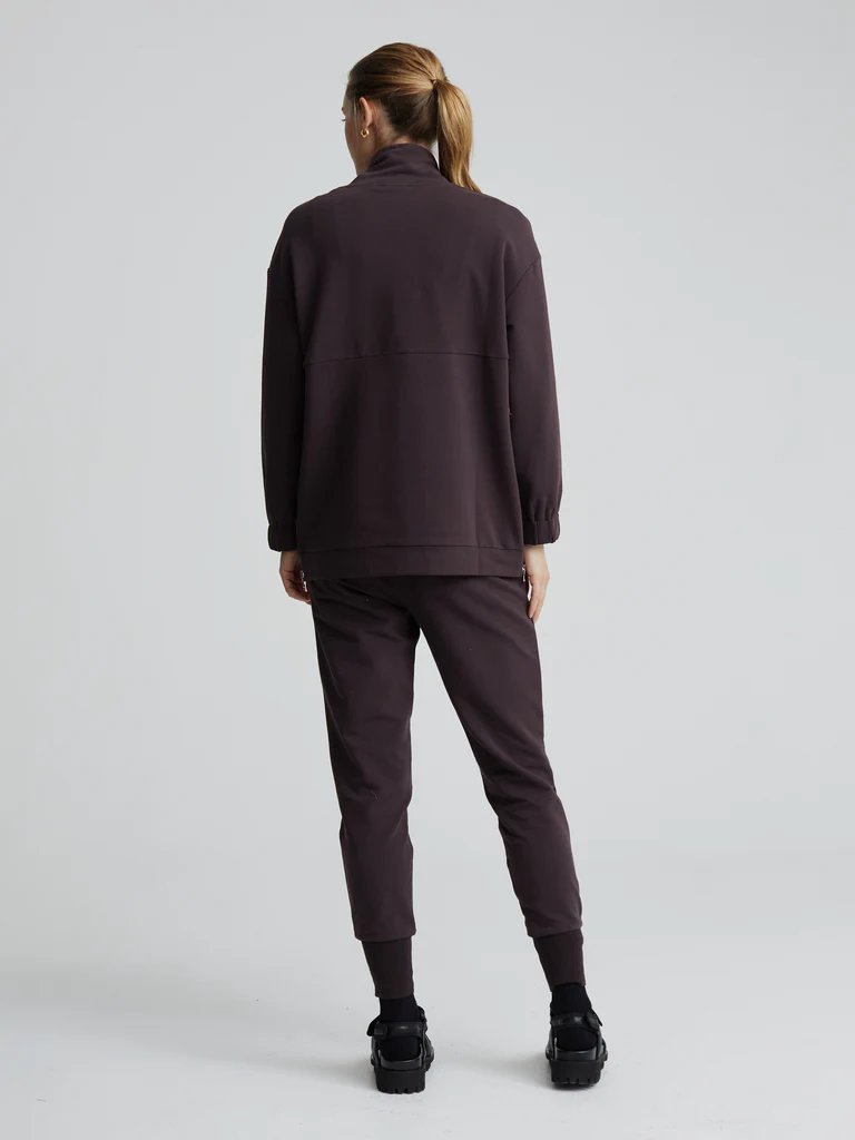 Warwick Sweatshirt Chocolate Plum - Image 4