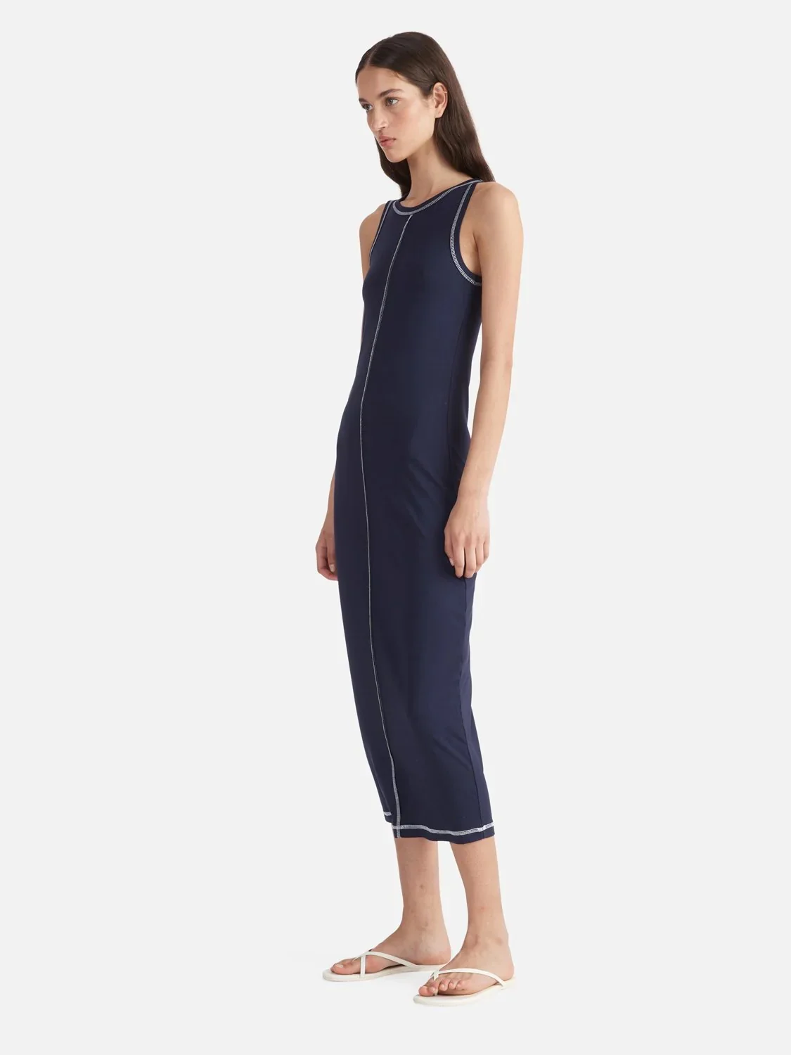 Winona Bodycon Dress NAVY - Image 3