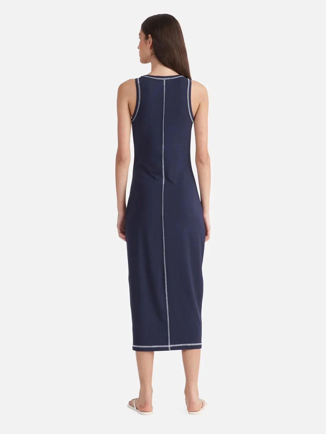 Winona Bodycon Dress NAVY - Image 4